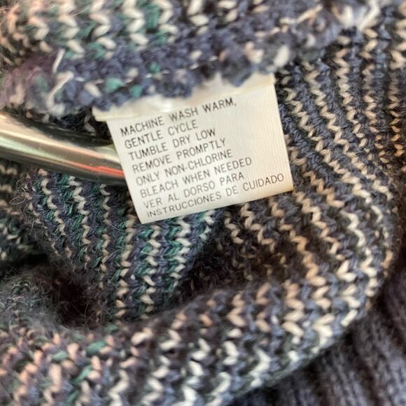 Vintage 80s 90s Van Heusen Hennessy Acrylic Geometric Grandpa Sweater Mens L - Picture 7 of 7